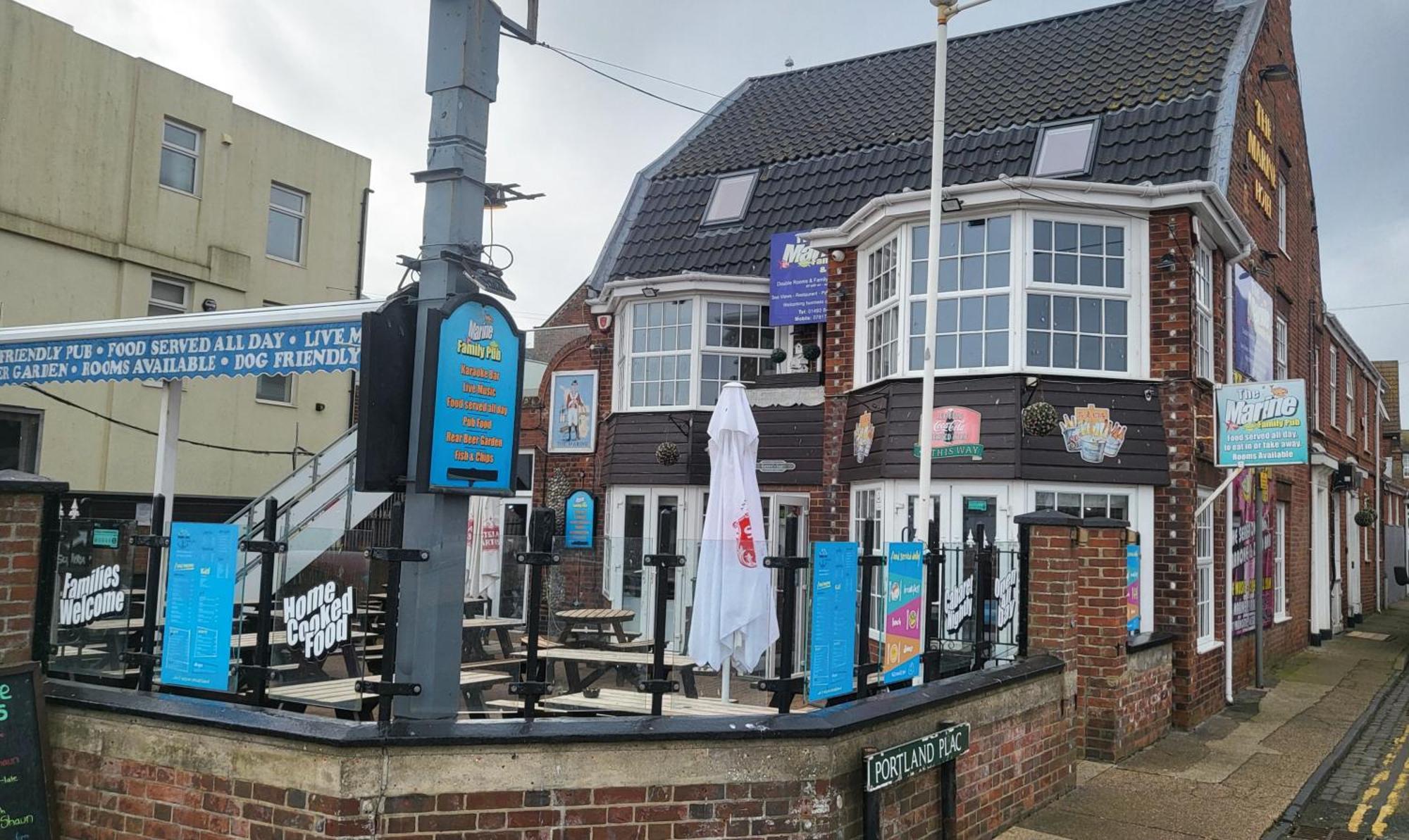 Marine Hotel Great Yarmouth Exterior foto